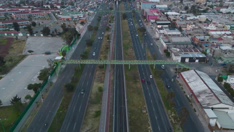 Hyperlapse-of-traffic-in-Mexico-City,-Ecatepec