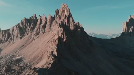 A-peak-at-Italian-Alps-with-wide-drone-view