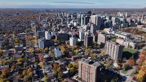 Ottawa-downtown-skyline-October-aerial