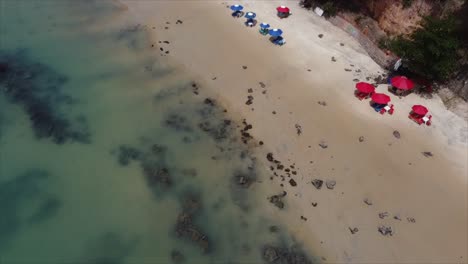 Pipa-Beach,-Brazil-by-Drone-4k