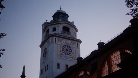 Epic-Gothic-Tower-Munich-Germany-4K