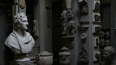 Der-Bildhauer-Chantrey,-Francis-Chantrey,-Sir-John-Soane,-Sir-John-Soanes-Museum,-London,-Vereinigtes-Königreich