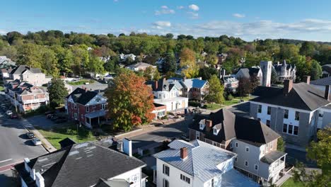 aerial-over-homes-and-neighborhoods-in-harrisonburg-virginia