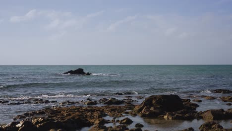 Calm-rocky-beach-coastal-view