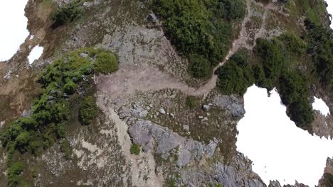 Luftaufnahme-Eines-Berggipfels-Trail-Mount-5040,-Vancouver-Island,-Kanada