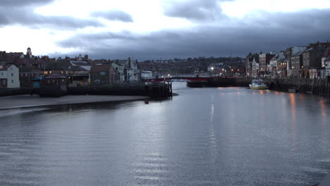 Whitby,-North-York-Moors,-Dawn-at-Harbour,-Boats---4k-Prores-422HQ,-BMPCC-Clip-10---Jan-2022