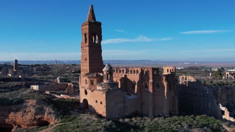 Aerial-view-of-Belchite,-the-town-destroyed-during-Spanish-Civil-War