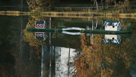 An-idyllic-scene-in-the-town-of-Finnsnes,-Norway