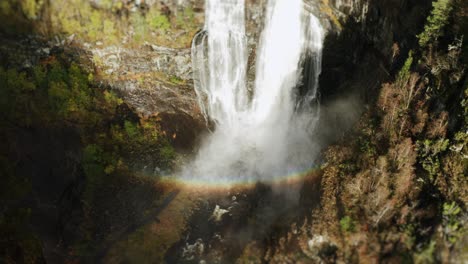 Luftaufnahme-Des-Bekannten-Wasserfalls-Skjerfossen