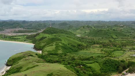rural-aerial-landscape-of-green-mountain-hills-in-south-Lombok-Indonesia
