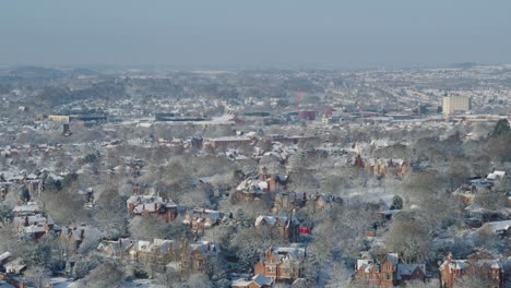 Cinematic-aerial-establishing-shot-of-Nottingham-residential-streets