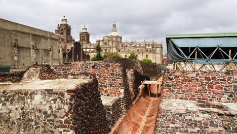 Ancient-Aztec-Civilization-Major-Temple-Templo-Mayor-Mexico-City-Historic-World