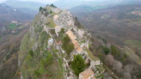 This-is-an-aerial-video-of-the-ancient-village-of-Gessopalena-in-Italy