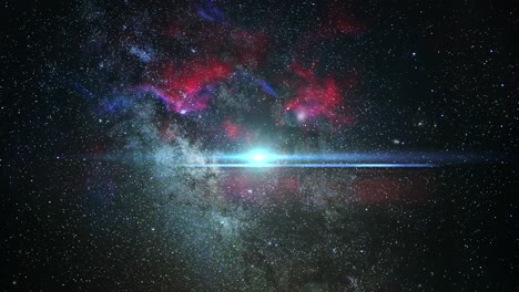 Vista-De-Nubes-Nebulosas-Flotando-En-El-Universo,-Espacio-Profundo