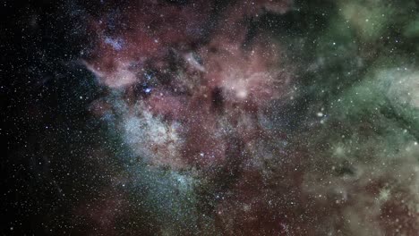 4k-Deep-Space,-Nebelwolken,-Die-Sich-Im-Universum-Miteinander-Bilden