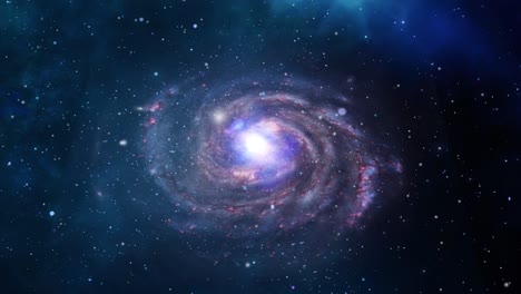 Blick-Auf-Galaxien,-Die-Im-Großen-Universum-Existieren-Und-Rotieren