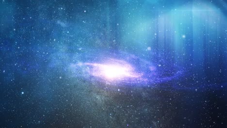 Galaxia-4k-Con-Una-Nebulosa-De-Superficie-De-Nubes.