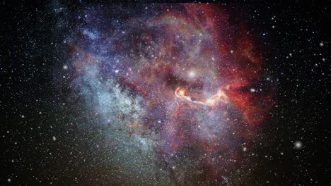 Vista-De-4k-De-Las-Nubes-Nebulosas-Que-Aparecen-En-El-Universo-Oscuro
