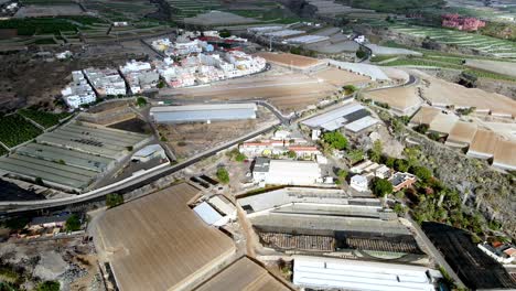 Vista-De-Dron-De-Bana-Farm-En-España