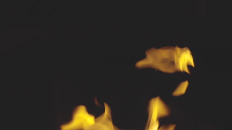 Flickering-flames-above-a-bonfire