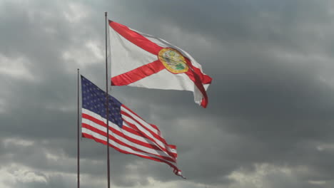 American-Flag-and-Florida-State-Flag