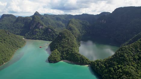 Erstaunlich-Schöne-Landschaft-Malaysias-Asien-Durch-Drohne