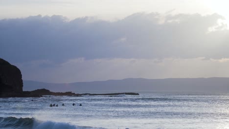 View-of-surfers-waiting-for-waves