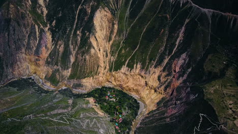 Aerial-of-village-in-Colca-Canyon