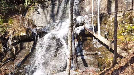Vom-Wasserfall-Zurückschwenken