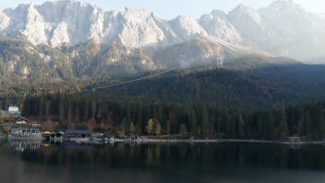 Bavaria,-Lake-Eibsee-Golden-Hour-|-4K-D-LOG---Perfect-for-colour-grading