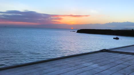 Sunset-off-pier