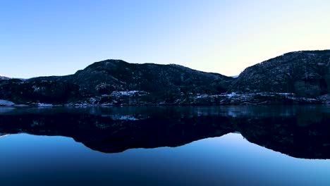 boating-in-the-fjords-surrounding-Bergen,-Norway