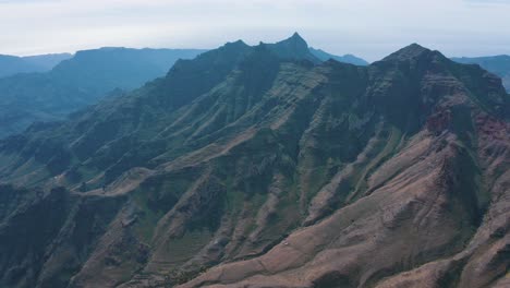Drone-shot-of-mountains-and-canyons-in-gran-canaria