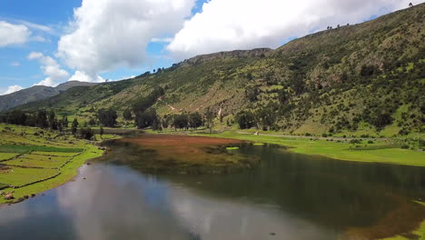 Drone-Footage-of-Lake-in-Ayacucho-Peru