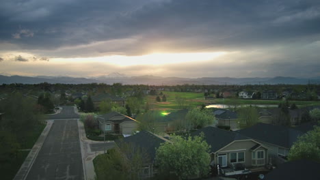 Longmont-Colorado-city-street-aerial-view