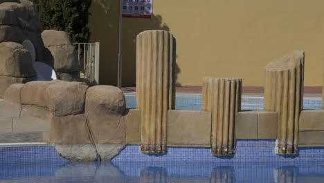 Freibad-Für-Kinder-Auf-Einem-Golfkomplex-In-Spanien