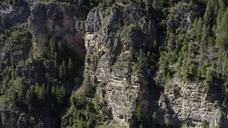 Glenwood-canyon-aerial-view-of-beautiful-cave