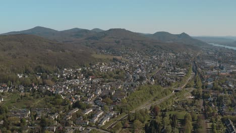 Drone---Aerial-panorama-shot-of-the-seven-mountains-and-the-river-rhine-Siebengebirge-25p