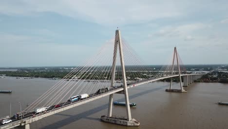 Rach-Mieu-Bridge,-Ben-Tre-Province,-Vietnam
