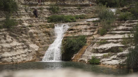 Waterfall-in-Nature-Reserve-Cavagrande-in-Sicily