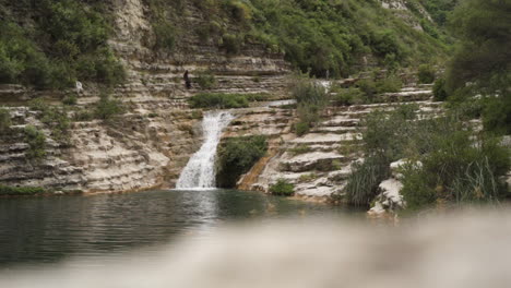 Wasserfall-Im-Naturschutzgebiet-Cavagrande-Auf-Sizilien