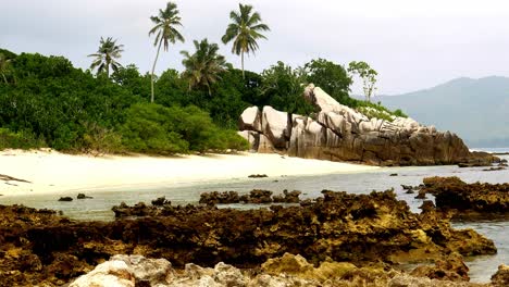 Küste-Von-Cousin-Island,-Seychellen