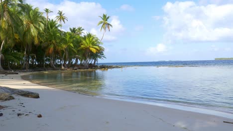 Shore-of-small-tropical-Caribbean-island
