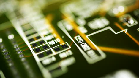 Macro-Of-Switches-And-Lines-Of-A-Main-Circuit-Board