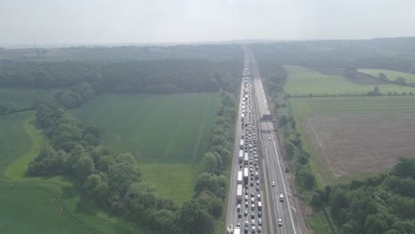 Straßensperrung-Auf-Der-Autobahn-M4-Pt-2