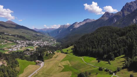 Aerial:-swiss-town-and-valley-from-the-air-1