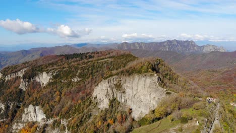 Aerial:-mountain-range-in-autumn-season