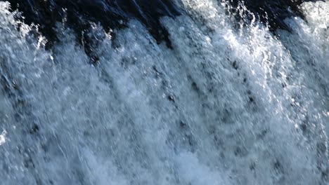 Close-Up-Shot-Of-Waterfall