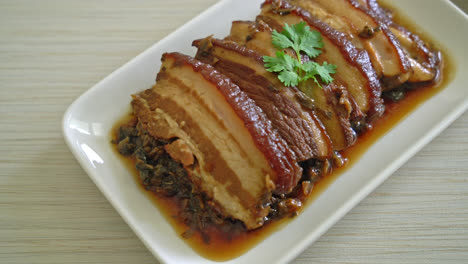 Mei-Cai-Kou-Rou-or-Steam-Belly-Pork-With-Mustard-Cabbage-Recipes---Chinese-food-style