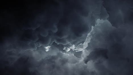 4k-Gewitter,-Dunkle-Wolken,-Wenn-Sich-Das-Wetter-Am-Himmel-ändert